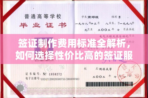 西山签证制作费用标准全解析，如何选择性价比高的签证服务？